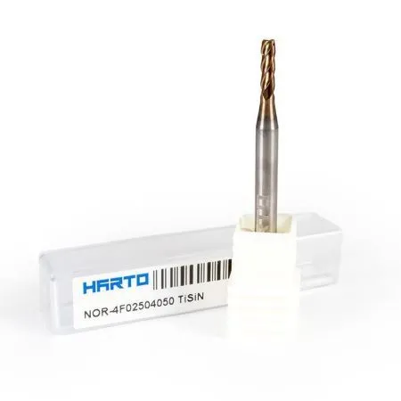 NOR-4F02504050 TiSiN фреза концевая твердосплавная 2,5 мм HARTO - фото 2