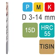 Сверла твердосплавные DR15D