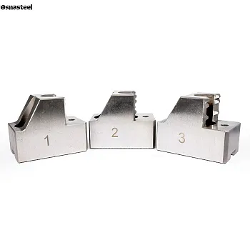 SZAJ 20-3 кулачки закалённые зубчатые 8'' STAOS 3 шт.