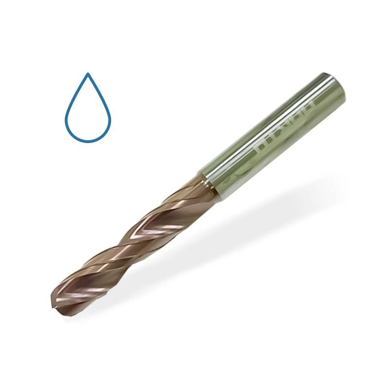 Сверла твердосплавные 5D с подачей СОЖ