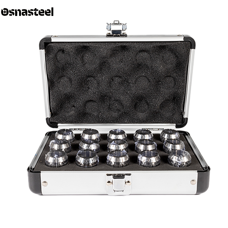 Набор цанг ER25 - 15 шт. (2,3,4,5,6,7,8,9,10,11,12,13,14,15,16 мм)