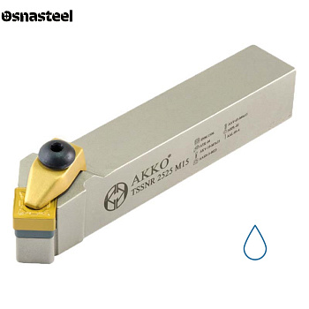 TSSNR 3232 P12-H державка для наружного точения с подводом СОЖ AKKO