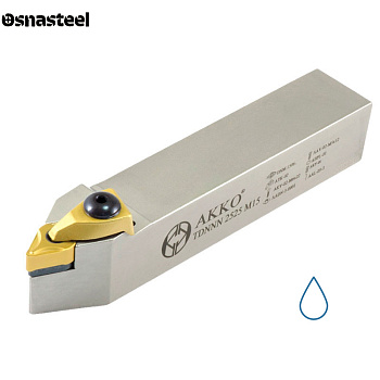 TDNNN 3232 P15-H державка для наружного точения с подводом СОЖ AKKO
