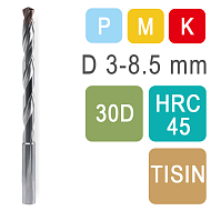 Сверла твердосплавные DR30D