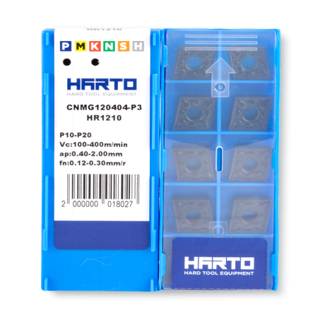 CNMG120404-P3 HR1210 пластина твердосплавная HARTO 1