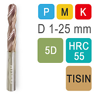 Сверла твердосплавные DR5D