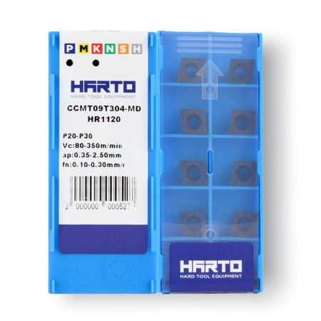 CCMT09T304-MD HR1120 пластина твердосплавная HARTO 1