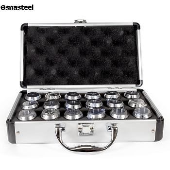 Набор цанг герметичных ERS32AA - 18 шт. (3,4,5,6,7,8,9,10,11,12,13,14,15,16,17,18,19,20 мм)