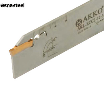 AKL-ZCC2-32-4 нож для отрезки и обработки глубоких канавок AKKO