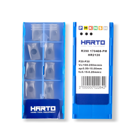 R390 170408-PM HR2120 пластина твердосплавная HARTO...