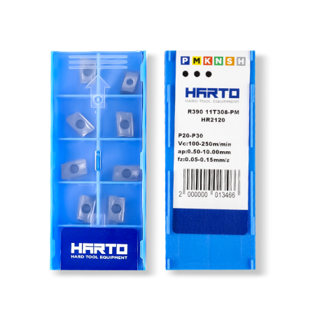 R390 11T308-PM HR2120 пластина твердосплавная HARTO....