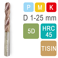 Сверла твердосплавные DR5D